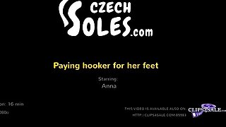 Czech Soles - Paying Hooker For Her Feet