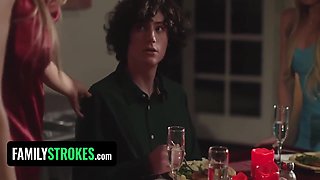Jodie Johnson, Bunny Madison And Laura Bentley In Listen Up, You Little Stud. Stepmama And Stepauntie Are Both Horny As Hell And Ready To Get Knocked Up
