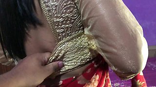 Asian Babe in Saree Gets Rough Sex
