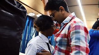 Love on moving bus