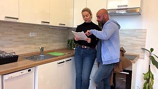 Busty Real Estate Agent Fucked Hard by Big Dick Client