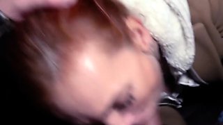 Public amateur bj slut POV