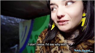 Cristal Cherry In French Babe Crystal Cherry Outdoor Blowjob And Big Dick Pov