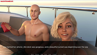 Hotwife #24 - Cuckold Husband Watches Wife Fucking Three Men Three Huge Cocks - 3D Cuckold Porn Game
