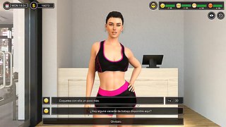 Passionate kiss with stepsister Ashley in the house of pleasure