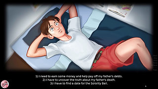 My stepmom accidentally shows me her big tits (Summertime saga #1) - Jazziuu
