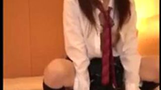 A cute amateur JK with a good body is pornographic video