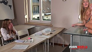 Slutty Dellai Twins Take DP Slamming From School Teachers And Handyman GP2763