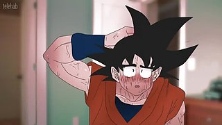 Bulma's Masturbation Break Interrupted by Goku in Dragon Ball: A 2D Hentai Anime (X-rated)