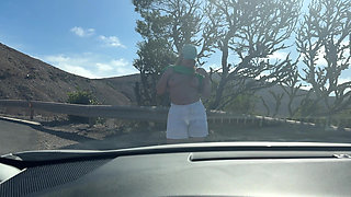 Public tits flashing compilation