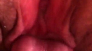 Girlfriend in stockings gives me her pussy and clit lick to orgasm POV