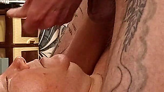 Jerking off My Dick to Feed My Stepmom Hot Cum