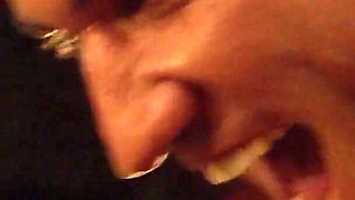 Hubby rewards his wife with a rough doggystyle fucking after an awesome blowjob session