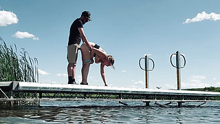 Sex on Lake for ANYONE to See!