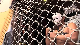 Experienced ass faces a black fist in a fisting scene. - Black Fist