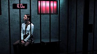 Sex Escape Room - Redhead gets Used like a Doll in Time Stop Freeze Fetish Porn