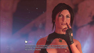 Croft Adventure 1 Lara Got Her Pussy and Tits All Pleasured
