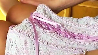 Insatiable blonde tits in a threesome sex