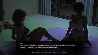 The Good Family - V0.03 - Dara fingered Elena and made her cum - Demo