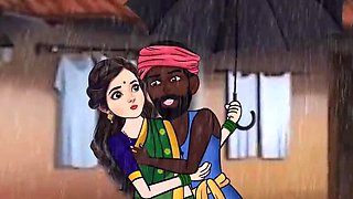 Indian Housewife Fucked Hard by Big Black Cock in Tomato Field - HD Porn
