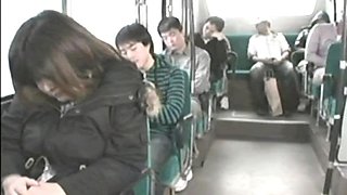 Sex on public bus