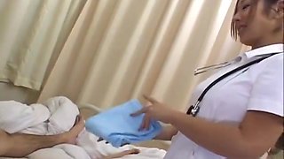 Erena Fujimori Nurse Gives Blowjob To Patient