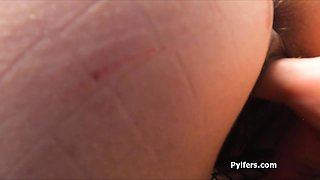 Deep in Asian mouth and vagina