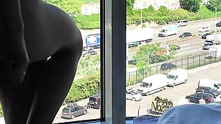 Slim Model Riding and Moaning