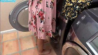 Banged My Stepsister While Doing Laundry POV Sex