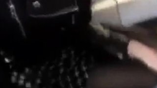brother and step-sister fucks in the bus