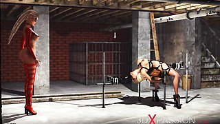 3DXPassion featuring baby doll's doggystyle movie