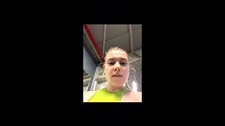 Gym Masturbation with Big Booty Amateur