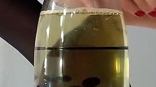 I Pee Into a Bottle Through a Funnel