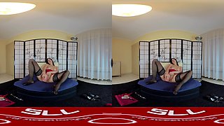 The Horny Nun - Costume Nun Lingerie Toying - Sexlikereal