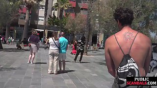Mouthgagged bigbooty babe get humiliated