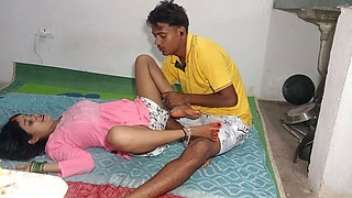 Swallowing Milk From Bhabhi's Breasts, After That I Licked Her Pussy and Then After That I Fucked Her Pussy
