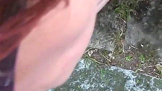 Cum Swallowing and Pissing in Public