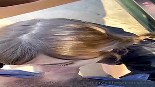 Boner luving honey gave a bj to a random boy and asked him to nail her