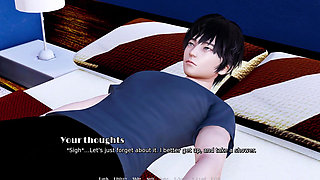 My Real Desire - Rin Gives Blowjob and Footjob in Alex's Dream Fantasy