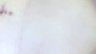 Redhead fingers pussy close up