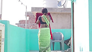 Big Ass Desi MILF pussy Wet and Creampie Fucked by next door guy's dick