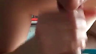 19 Yrs Old College Girl Blows a Cock Until He Cums 3 Times and She Swallows