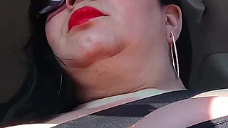 Sharing My Tits in Outdoor Public Route