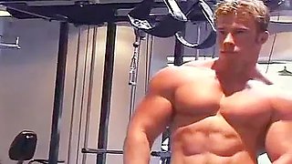 Mark Dalton In Aka Jeremy Rock Stepsons - Workout, Shower, Then Solo Stroke