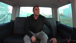 Shy Blonde Sales Woman Love Wendy Moons Tits & Come Fuck To Driving Van