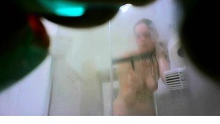 teen shower spy