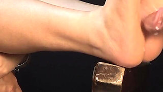 Jerking off Cumming on Feet