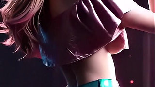 Ahri's Flirty Dance (SISTAR - Touch My Body) LOL  3D Dance