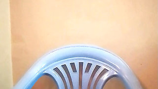 Virgin fuck anal with a sex toy