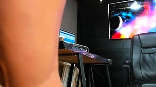 Secretary gets fucked by the pig boss